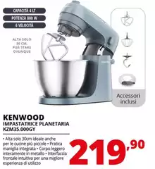 Kenwood - Impastatrice Planetaria KZM35.000GY