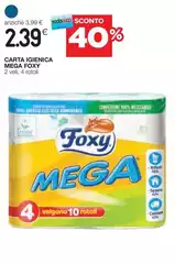 Foxy - Carta Igienica Mega