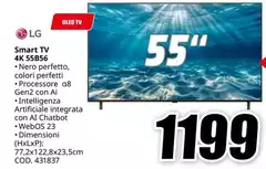LG - Smart Tv 4k 55b56