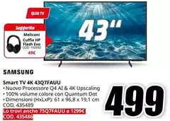 Samsung - Smart TV 4K 43Q7FAU