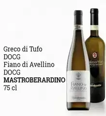 Mastroberardino - Greco Di Tufo DOCG Fiano Di Avellino DOCG