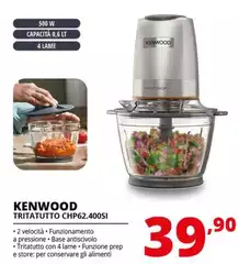 Kenwood - Tritatutto CHP62.400SI