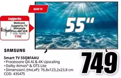 Samsung - Smart Tv 55q8faau