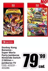 Kong - Super Mario Party Jambonsee Nintendo Switch 2 Edition + Jambonce Tv