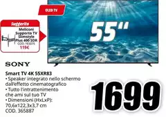 Sony - Smart Tv 4k 55XR83