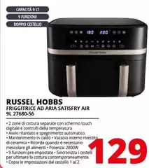 Russell Hobbs - Friggitrice Ad Aria Satisfry Air 9l 27680-56