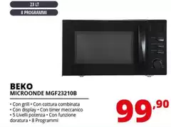 Beko - Microonde MGF23210B
