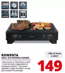 Rowenta - Grill Da Interno KG9008