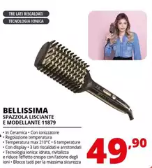 Bellissima - Spazzola Lisciante E Modellante 11879