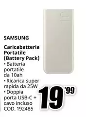 Samsung - Caricabatteria Portatile (battery Pack)