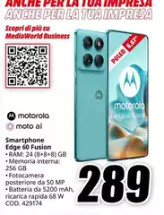 Motorola - Smartphone Edge 60 Fusion
