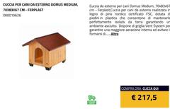 Domus - Cuccia Per Cani Da Esterno Domus Medium