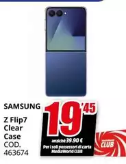 Samsung - Z Flip7 Clear Case