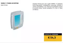 Ferplast - Swing 11 Tunnel Bi.Portina 