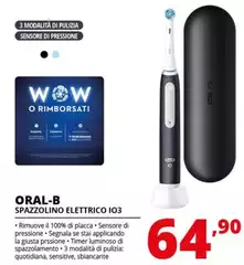 Oral B - Spazzolino Elettrico IO3