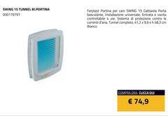 Ferplast - Swing 15 Tunnel Bi.Portina