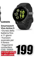 Garmin - Smartwatch Vivo Active 5
