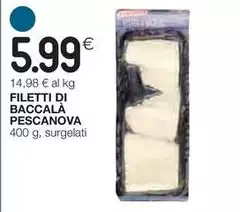 Pescanova - Filetti Di Baccala
