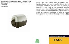 Ferplast - Cuccia Per Cani "Kenny Mini"