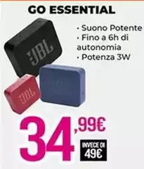 Jbl - Go Essential