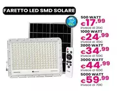 Faretto Led Smd Solare