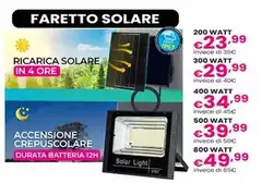 Faretto Solare