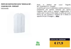 Ferplast - Porta In Plastica Per Cucce "Dogvilla 90" Ferplast - Porta In Plastica Per Cucce "Dogvilla 90"