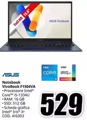 Asus - Notebook Vivobook F1504va
