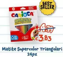 Carioca - Matite Supercolor Triangolari