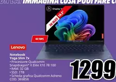 Lenovo -  Notebook Yoga Slim 7x