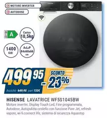 Hisense - Lavatrice WF5S1045BW