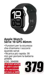 Apple - Watch Serie 10 GPS 46mm