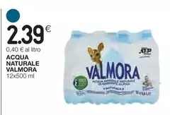 Valmora - Acqua Naturale