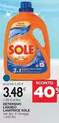 Sole - Detersivo Liquido Lavatrice