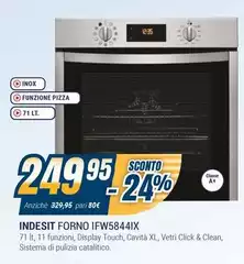 Indesit - Forno Da Incasso IFW 5844 IX - IFW 5844 IX
