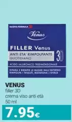 Venus - Filler Crema Viso Anti Età