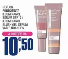 Revlon -  Fondotinta Illuminance Serum Spf15/ Illuminance Blush Gel Serum