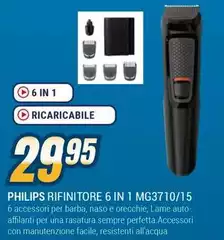 Philips - Rifinitore 6 In 1 MG3710/15