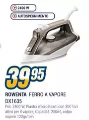 Rowenta - Ferro Da Stiro a Vapore 0X1635