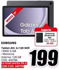 Samsung - Tablet A9+ 6+128 Wifi
