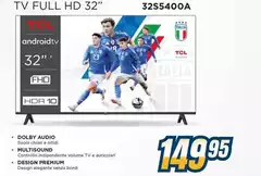 TCL - Tv Full Hd 32" 32S5400A