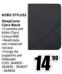 Kobo - Sleepcover Clara Black