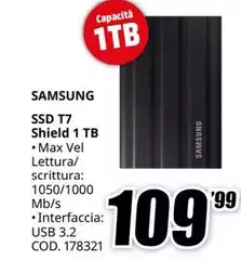 Samsung - Ssd T7 Shield 1 Tb