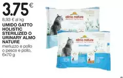 Almo Nature - Umido Gatto Holistic Sterilized O Urinary
