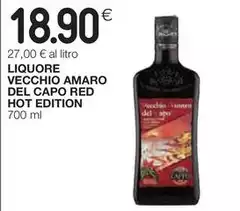 Capo - Liquore Vecchio Amaro Del  Red
