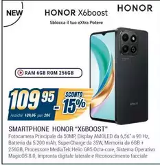 Honor - X6boost Smartphone