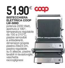 Coop - Bistecchiera Elettrica Lw-589d