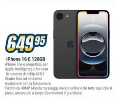 Apple - Iphone 16 E 128gb