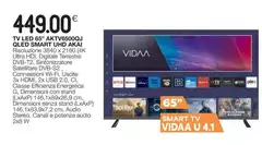 U! - Tv Led 65" 4ktv6500qj Qled Smart Uhd Akai