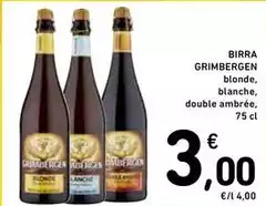 Grimbergen - Birra